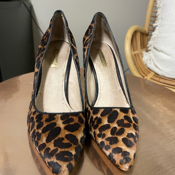 Louise Et Cie Pony Hair Block Heels Pump - Picture 2 of 5